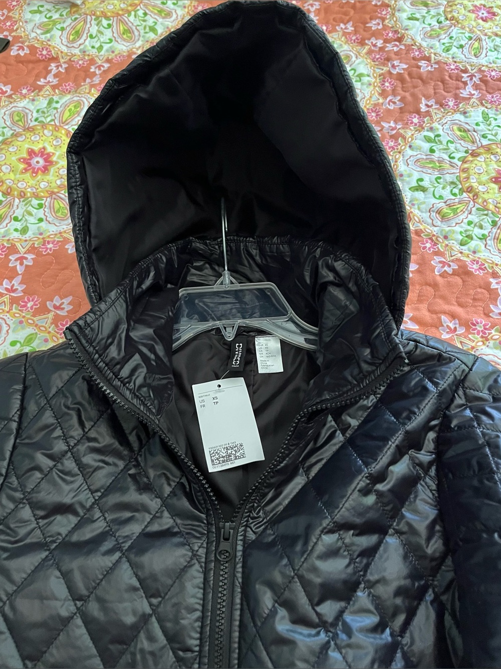 H&M Water-Repellent Quilted Snow Suit Black NEW - Picture 10 of 13